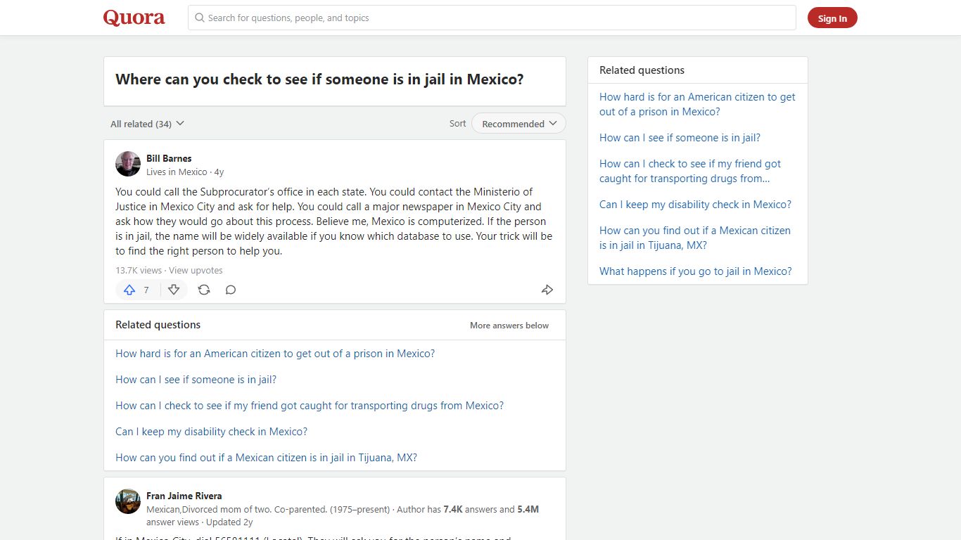Where can you check to see if someone is in jail ... - Quora